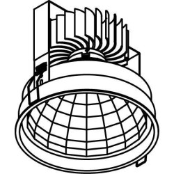 PSM Lighting Koza X - Inca Xtm 1768.2000.Ip20 Recessed Spot