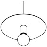 PSM Lighting Angelo 4983.E27 Suspension Lamp