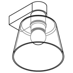 PSM Lighting Shake 5530.B.1M Wall Lamp