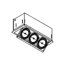 PSM Lighting Spinner 1445 Recessed Spot