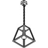 PSM Lighting Polo W774.Ch Suspension Lamp