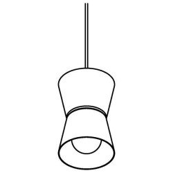 PSM Lighting Shake 5553.E27 Suspension Lamp