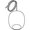 PSM Lighting Moby Deco 5097.E.E27 Suspension Lamp