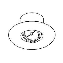 PSM Lighting Quorum 1480.14 Recessed Spot