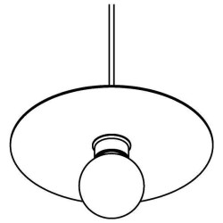 PSM Lighting Angelo 4986.Sh.E27 Suspension Lamp