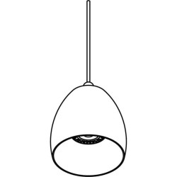 PSM Lighting Olivia Mini 1917.Tx.Es50 Suspension Lamp