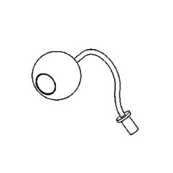 PSM Lighting Orka M10 3023.500 Ceiling Lamp / Wall Lamp