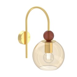 PSM Lighting Colette 2407.16 PSM Lighting Colette 2407.16.BZ.NB17 Wall lamp