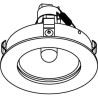 PSM Lighting Equal Click System E-Clickfix.Dicro Recessed Spot