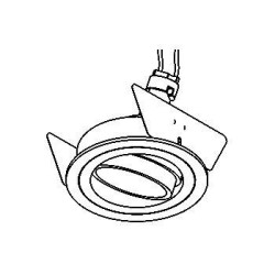 PSM Lighting Ø70 Disco Recessed Spot