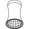 PSM Lighting Clara 3400.Ip20 Ceiling Lamp