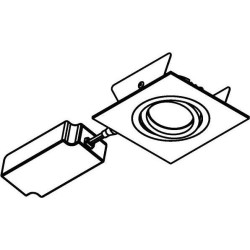 PSM Lighting Nova 444.10013 Recessed Spot