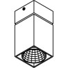 PSM Lighting Fixer 4092.Ip20 Ceiling Lamp