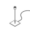 PSM Lighting Vogue 999.300 Table Lamp