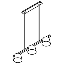 PSM Lighting Shake 5580.Led Suspension Lamp
