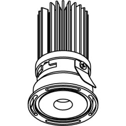 PSM Lighting Zita Zita35M  PSM Lighting Zita Zita35M Recessed Spot
