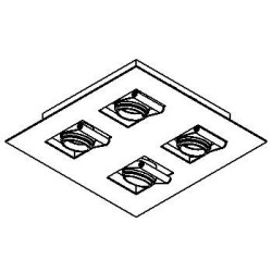 PSM Lighting Camera 949 Ceiling Lamp