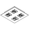 PSM Lighting Camera 949 Ceiling Lamp