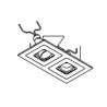 PSM Lighting Ø65 Vario2X35 Recessed Spot