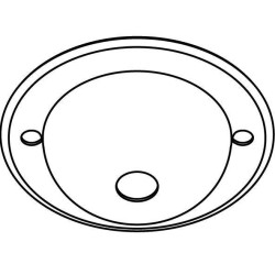 PSM Lighting Rosette Up 1609 