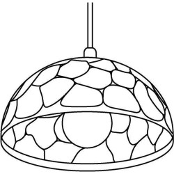 PSM Lighting Rocky 1397 Suspension Lamp
