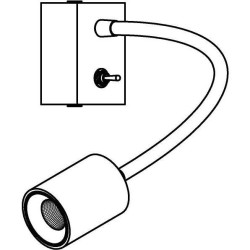 PSM Lighting Flex Little 1466.300 Wall Lamp