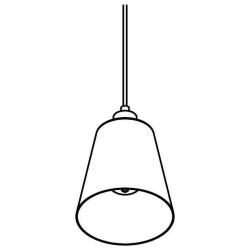 PSM Lighting Shake 5552.E27 Suspension Lamp