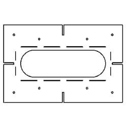 PSM Lighting Plasterkit S8.87 
