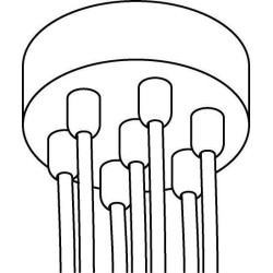 PSM Lighting Rosette Up 059.7 