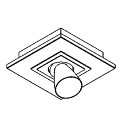 PSM Lighting Zoomclick 616.Es50.45  Ceiling Lamp