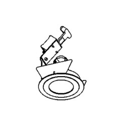 PSM Lighting Ø80 Convertible Ariaout Recessed Spot