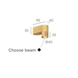 Trizo21 Audy 1 up Rounded ceiling lamp