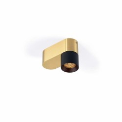 Trizo21 Audy-Duo 1 up Rounded with honeycomb ceiling lamp