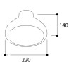 TAL ACCESSORY KALEBAS GLASS SHELL