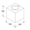 TAL BRIX SML SINGLE BEAM 36° wall lamp