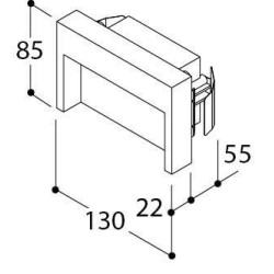 TAL GUIDO LED 2W CI wall lamp