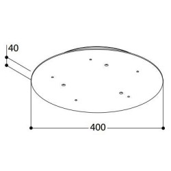 TAL M10 CLUSTERPLATE 7 (ROUND) 230V 