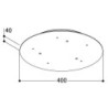 TAL M10 CLUSTERPLATE 7 (ROUND) 230V 