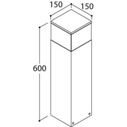 TAL MENHIR B.I.G. 600 garden pole