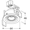 TAL MICRO ECLIPS TORSION recessed spot
