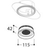 TAL ORBITAL BASIC TRIMLESS THROUGH FLOW LOOK recessed spot