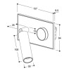TAL Select 1DNobel Universal + Nobel wall lamp