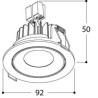 TAL SIMPLON HALOLED TORSION ceiling lamp