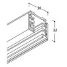 TAL SURFACE TRACK 3F - 2000MM 