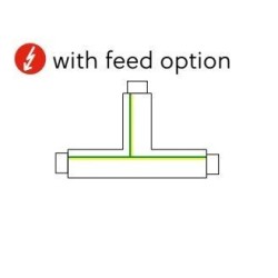 TAL SURFACE TRACK 3F - T COUPLER EARTH INSIDE + LEFT 