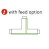 TAL SURFACE TRACK 3F - T COUPLER EARTH OUTSIDE + LEFT 