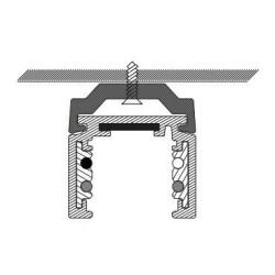 TAL TRACK 48V SURFACE - CEILING FIXATION CLIP