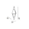Kundalini VICEVERSA Pendant lamp