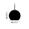 Copper round 45cm technisch