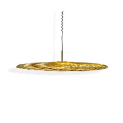spring pendant medium brass 3